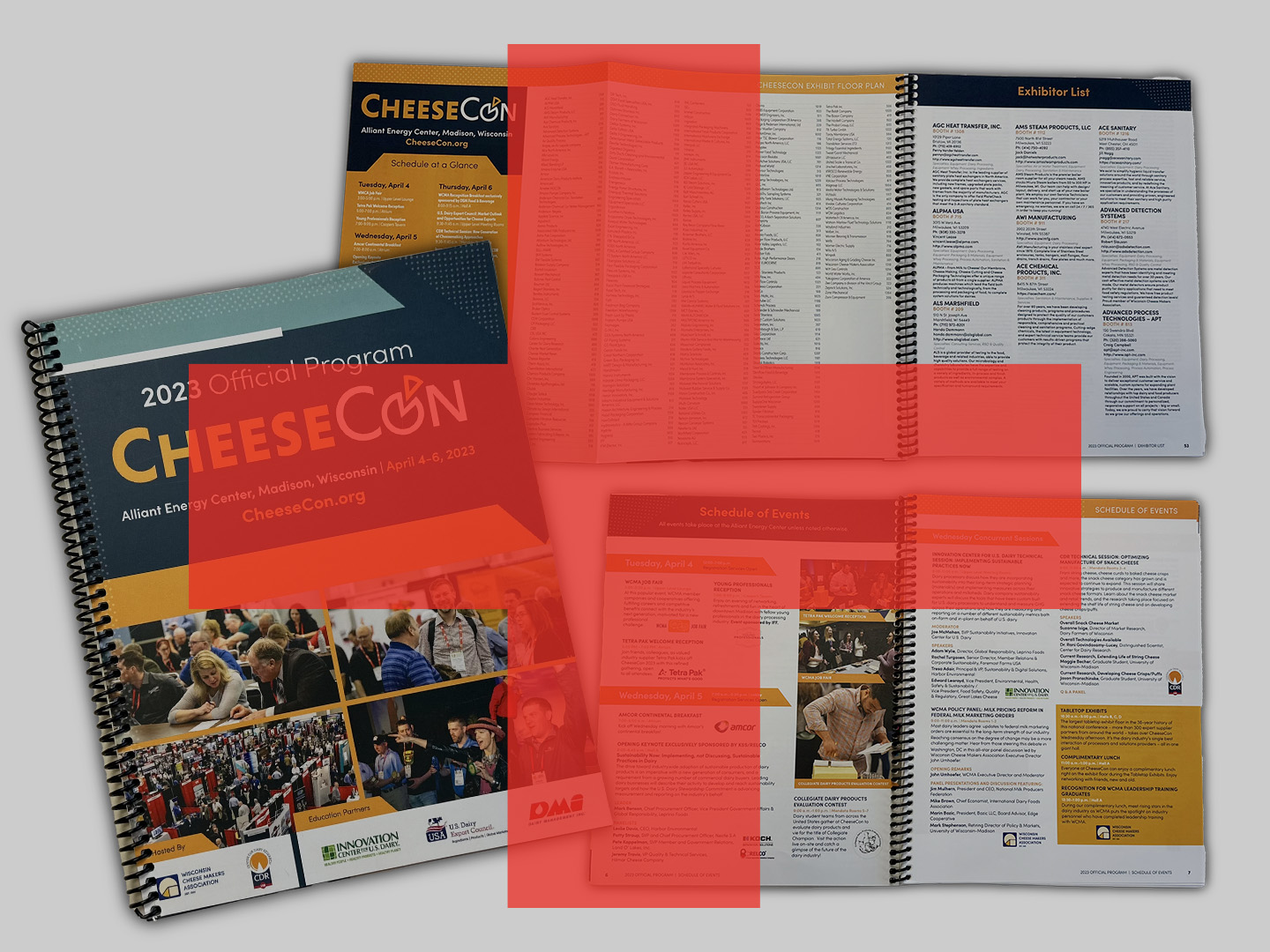 Cheesecon Program overlay